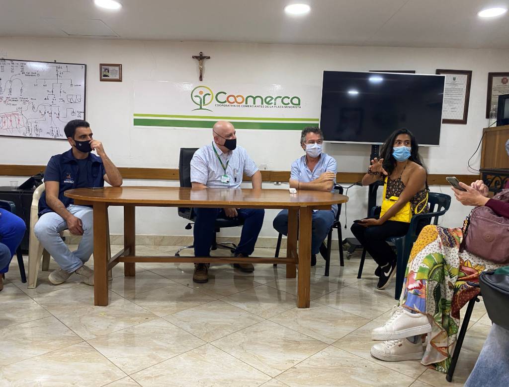 Visita de la Prefeitura (Alcaldía) de Maceió Brasil y sus representantes.