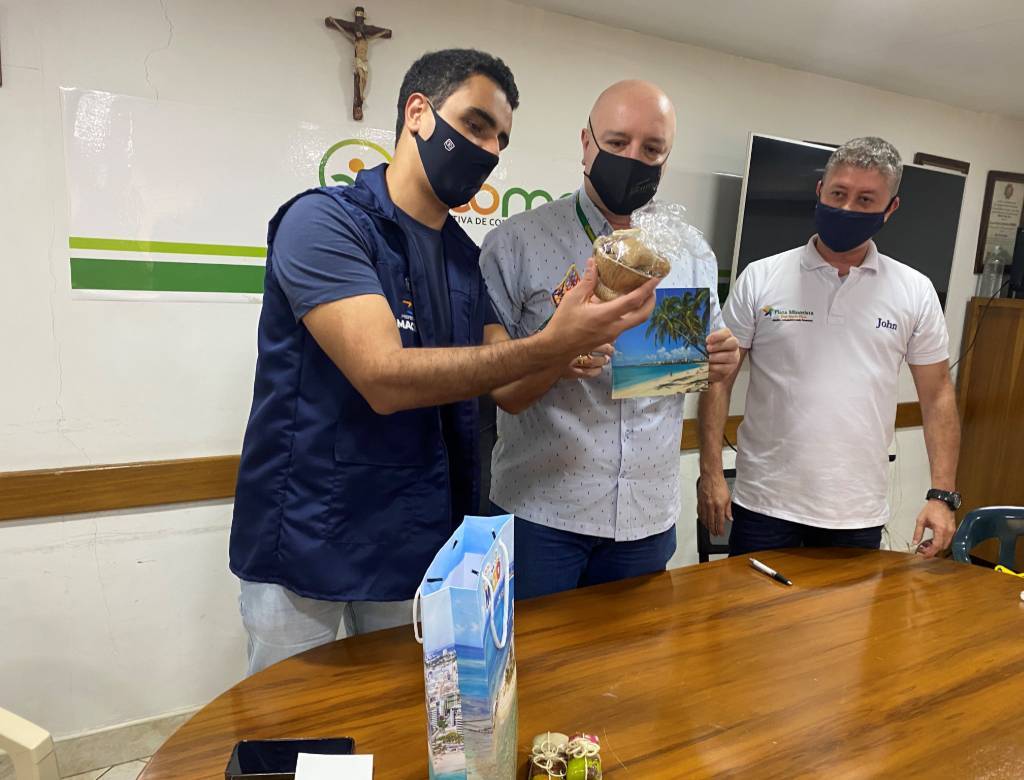 Visita de la Prefeitura (Alcaldía) de Maceió Brasil y sus representantes.
