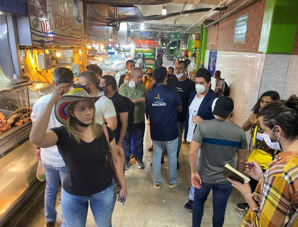 Visita de la Prefeitura (Alcaldía) de Maceió Brasil y sus representantes.