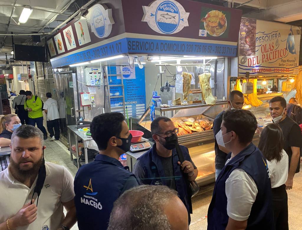 Visita de la Prefeitura (Alcaldía) de Maceió Brasil y sus representantes.