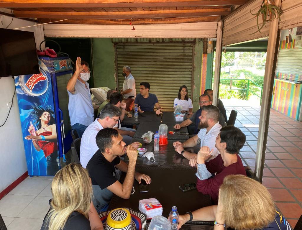 Visita de la Prefeitura (Alcaldía) de Maceió Brasil y sus representantes.