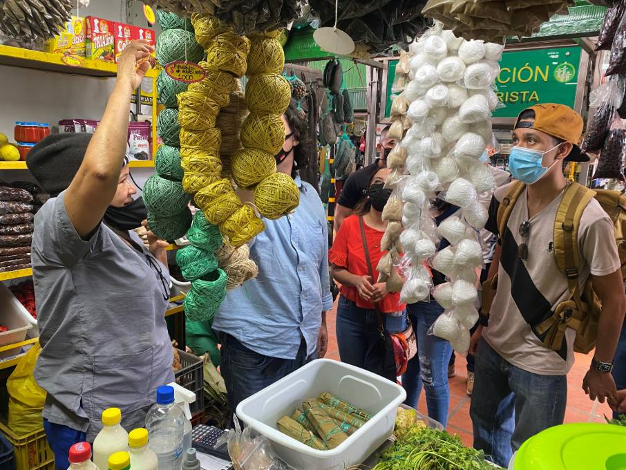 Visita del tecnológico de Antioquia. Intercambio U de México