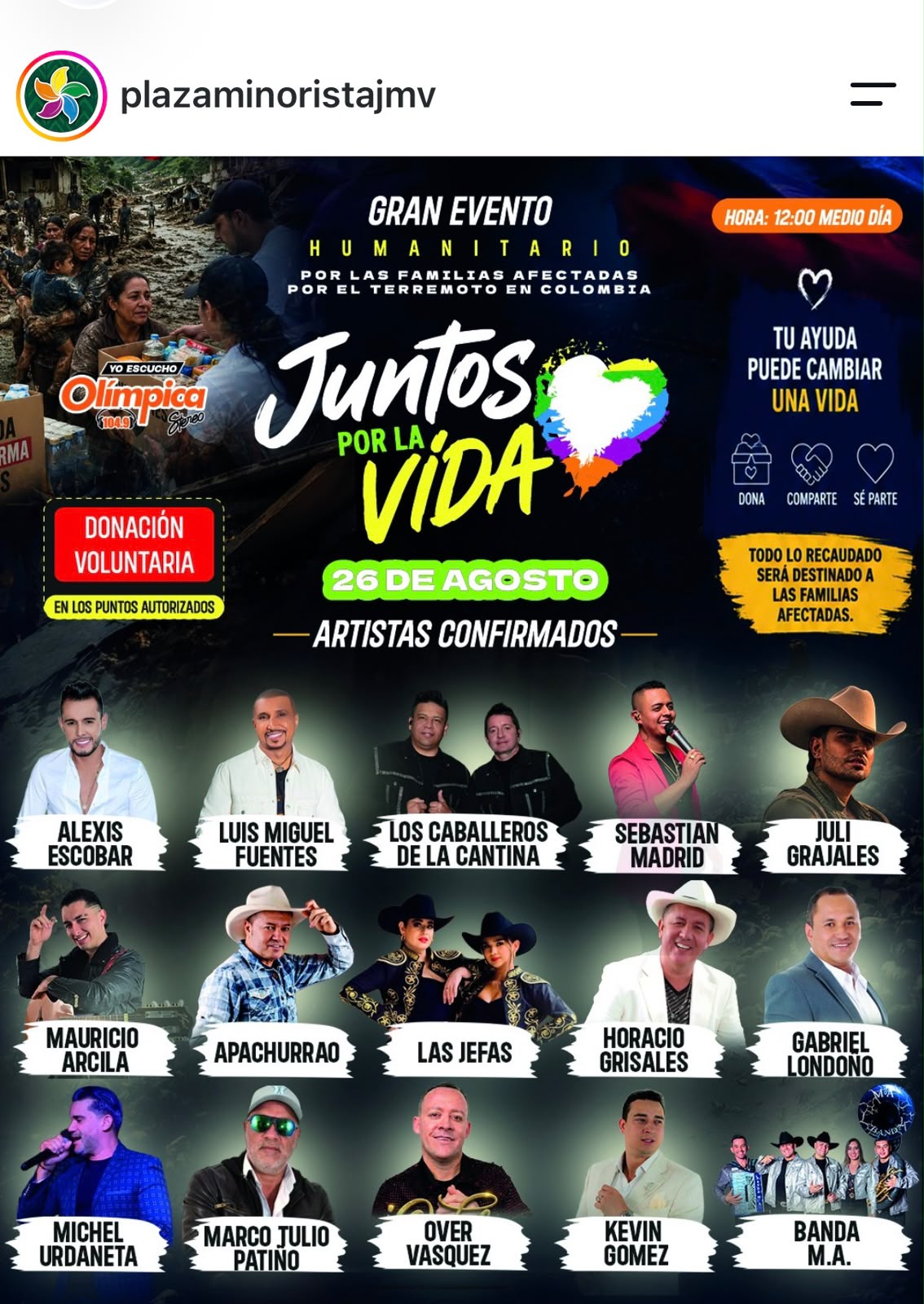 Juntos por La Vida