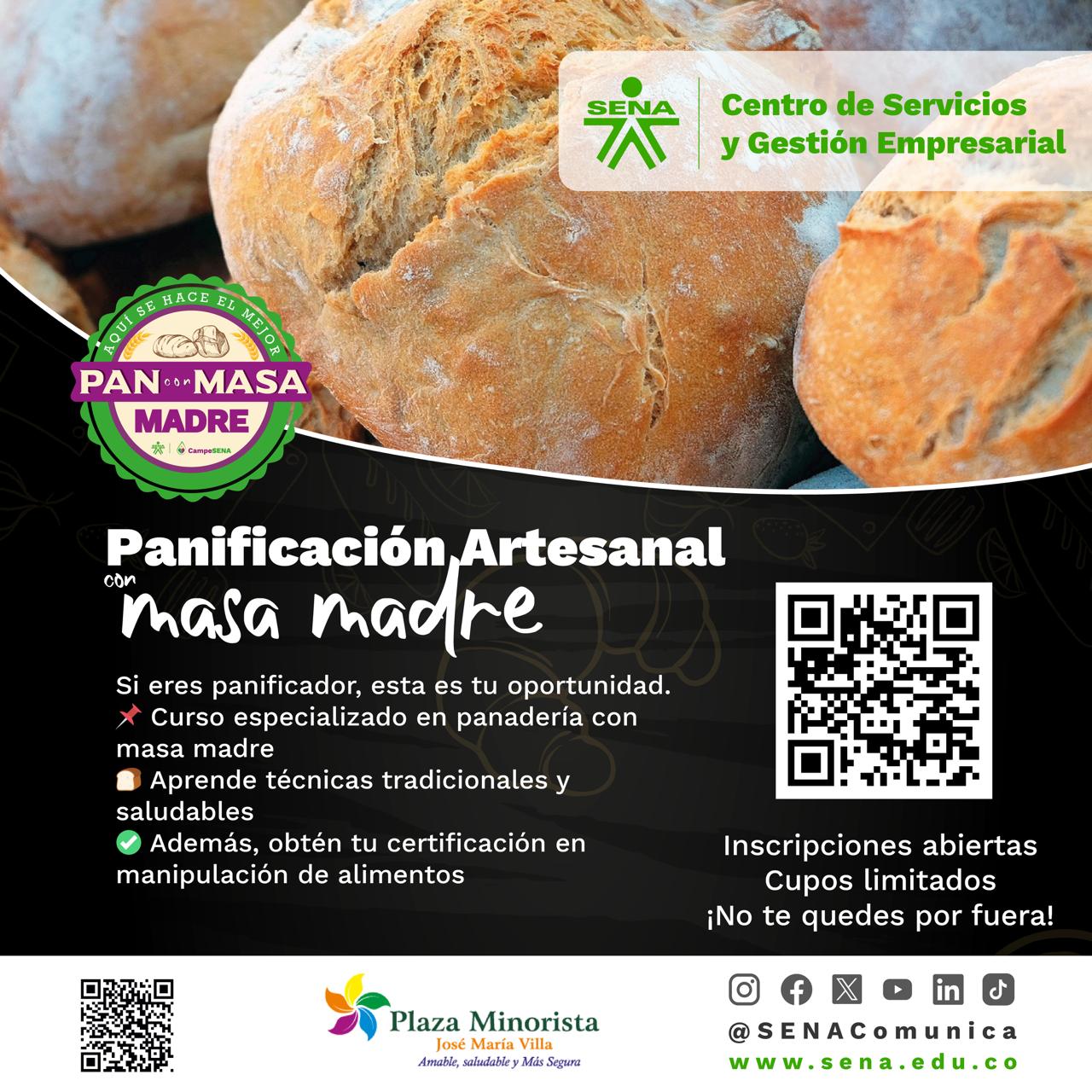 Elaboración de panes con masa madre